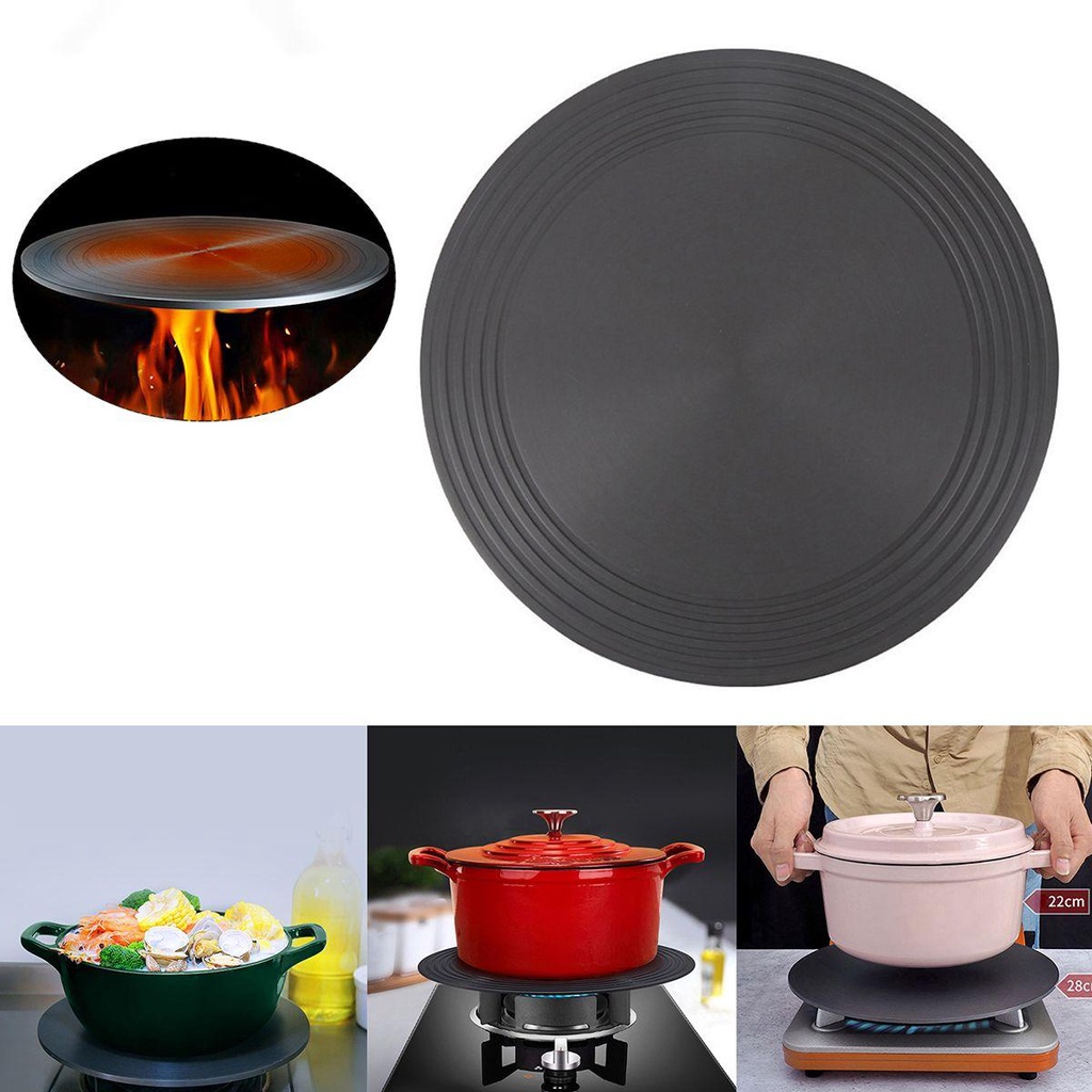 YIYU Khay Rã Đông Dày 4mm Màu Đen Chuyên Dụng Cho Bếp Ga