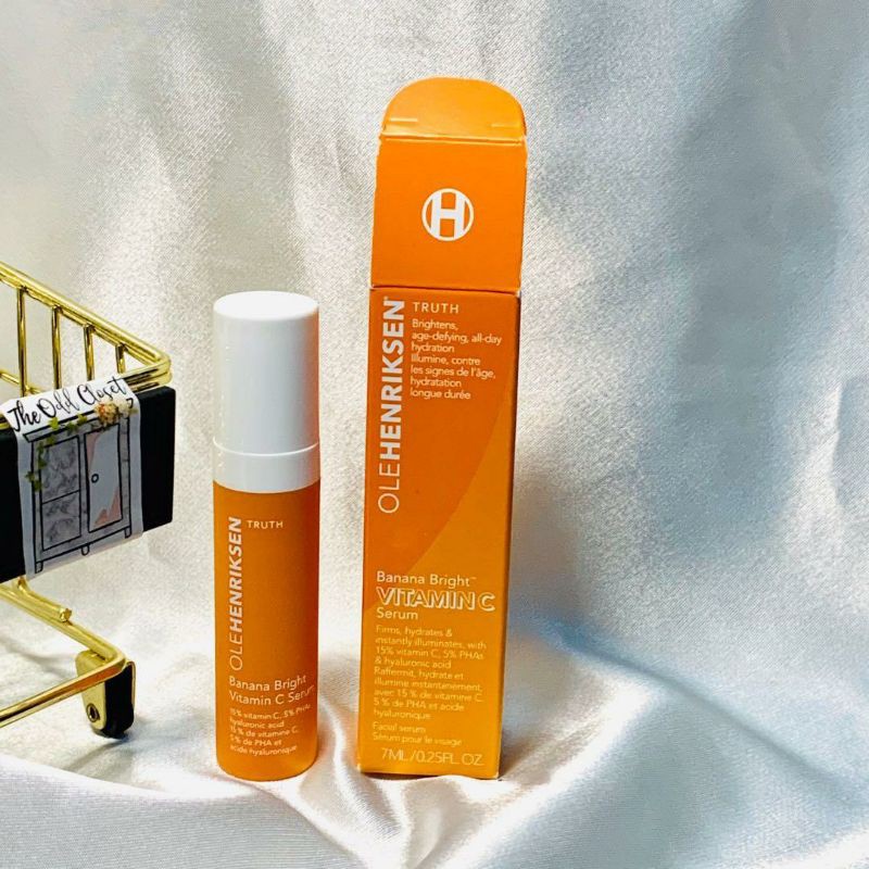 [ Minisize 7ml ] Tinh chất sáng da, chống lão hóa Olehenriksen Banana Bright™ Vitamin C Serum