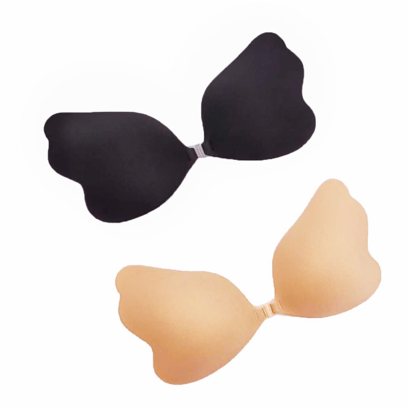 Cute Byte Miếng Dán Nâng Ngực Silicone Tự Dính Không Dây Hình Bướm