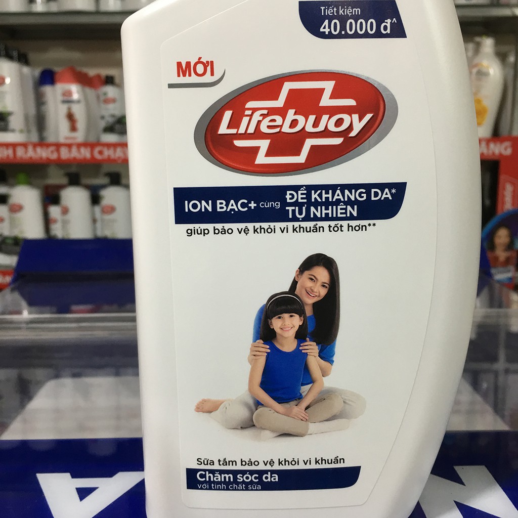 Sữa Tắm Lifebuoy Chăm Sóc Da 850g (833ml)