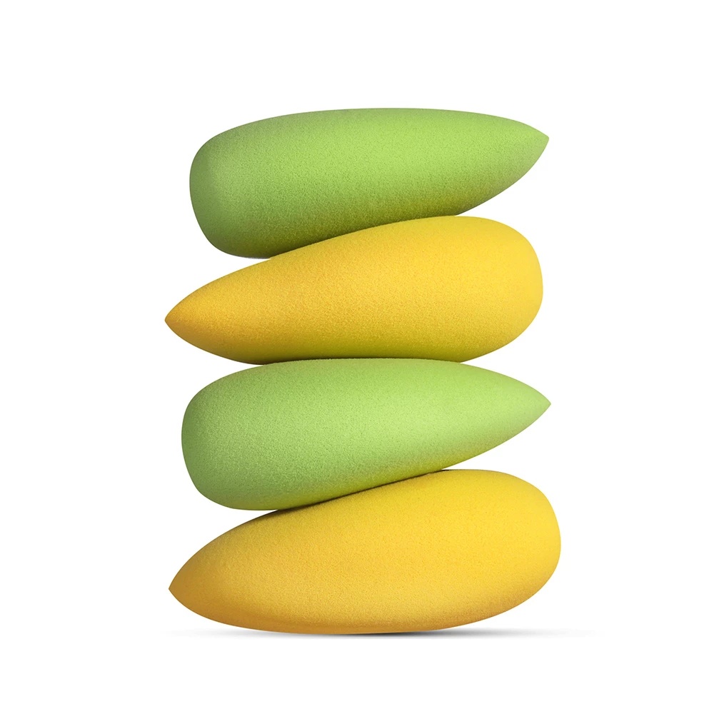 Mút Trang Điểm Hình Quả Trứng/ Quả Xoài Mềm Mại Có Thể Sử Dụng Ướt Và Khô Tiện Dụng Cho Nữ