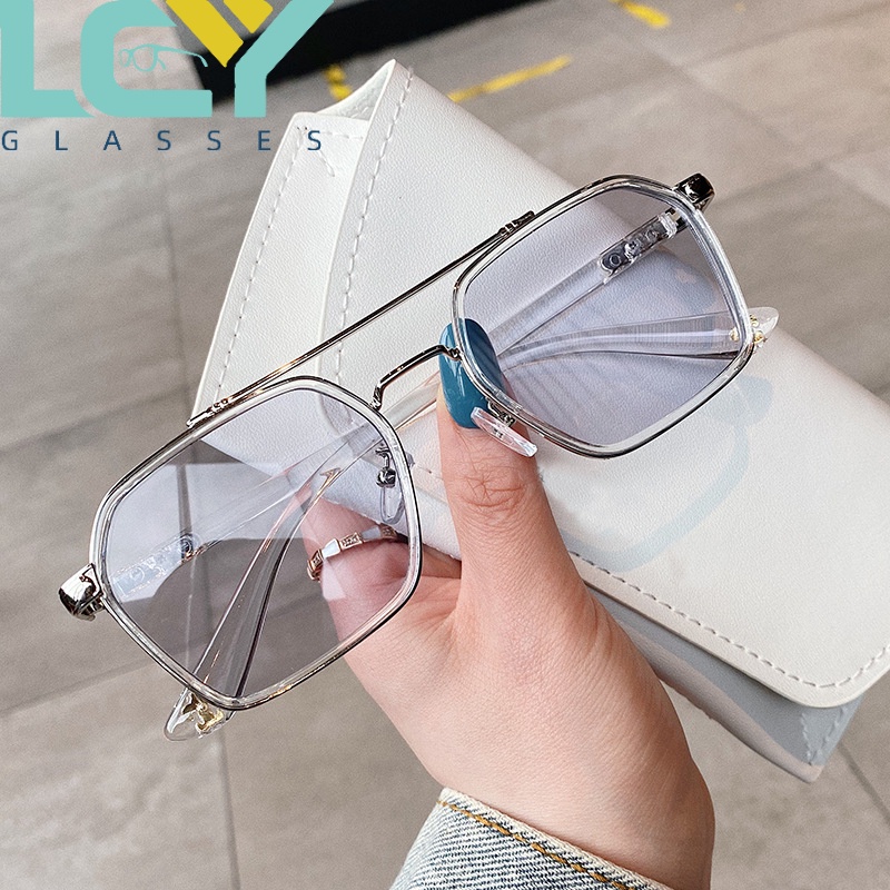 Kính Mát Gọng Vuông Chống Tia UV Phong Cách Hàn Quốc Cổ Điển Mới 2022 0039