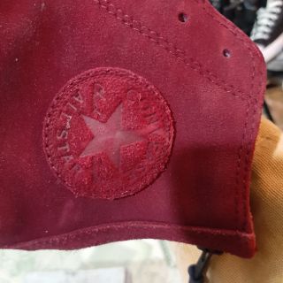 giày converse đỏ đô vintage size 41,5 real