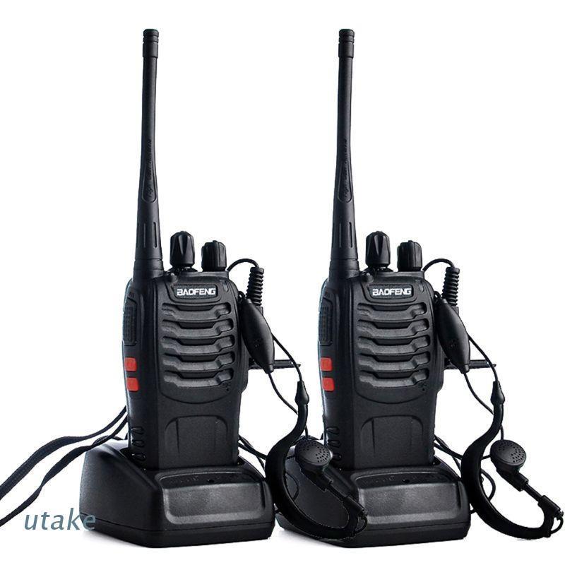 Set 2 bộ đàm BAOFENG BF-888S UHF 888s UHF 400-470MHz 16CH chuyên dụng