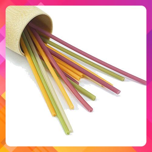 0,5kg Ống hút tinh bột gạo ăn được - Flour Straws