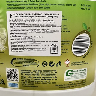 Nước rửa chén Pinto 3.600ml - 3.800ml Thái Lan