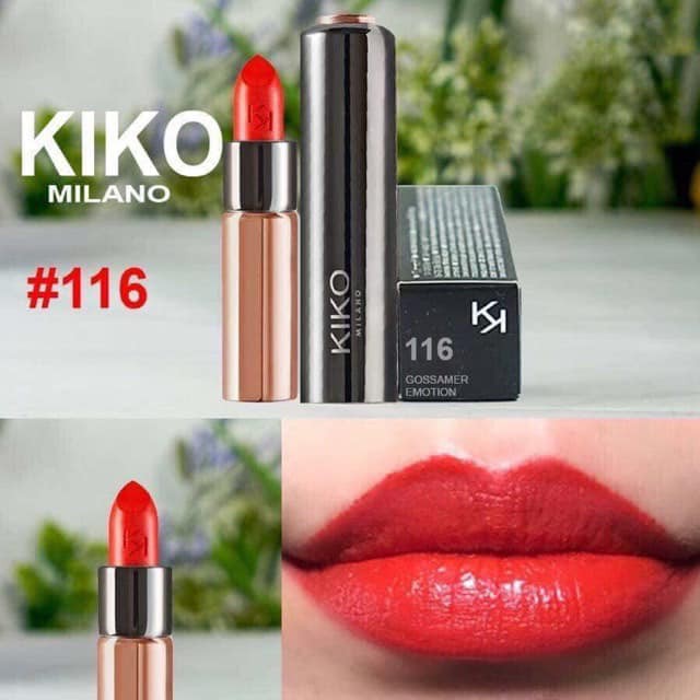 Son Kiko Milano Gossamer Emotion Creamy Lipstick CHANH STORE BILL ĐỨC