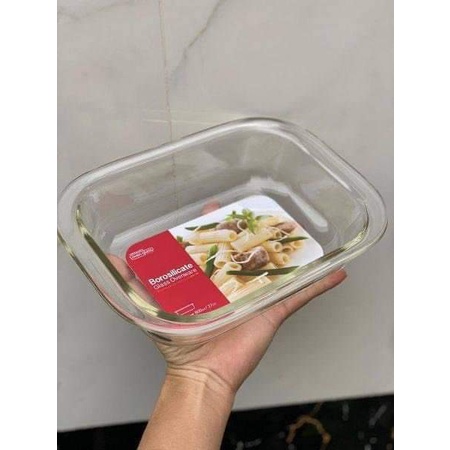 Khay thủy tinh chịu nhiệt, khay nướng  Lock&Lock LLG587PG. Dung tích 800ml