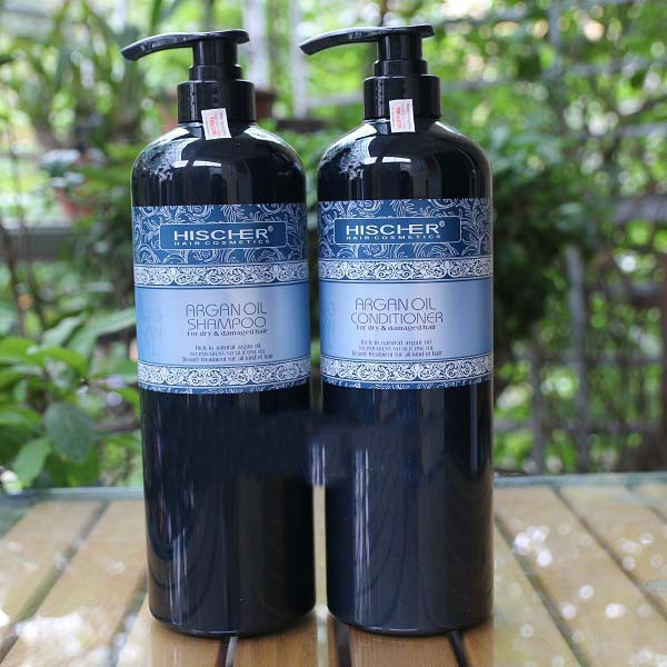 Bộ Dầu Gội - Xả Phục Hồi Hischer Argan Oil 1000ML | BigBuy360 - bigbuy360.vn