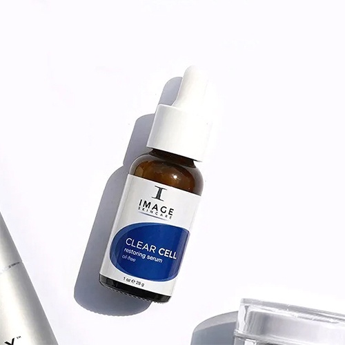 Serum làm dịu da kiểm soát bã nhờn Image Skincare Clear Cell Restoring Serum Oil Free - 28g