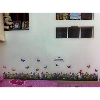decal dán tường hàng rào