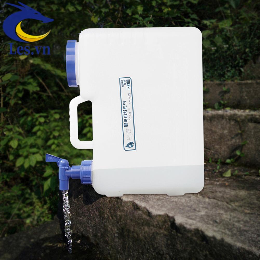 Bình Nước 10L 15L Kèm Vòi Rót + 2 Tay Cầm Cho Cắm Trại