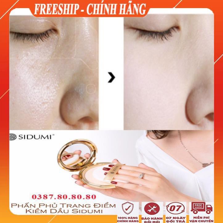 [ FreeShip - HÀNG SIÊU CAO CẤP ] Phấn phủ kiềm dầu, siêu mịn, siêu đẹp, siêu cao cấp/ Phấn phủ kim cương Sidumi hàn quốc