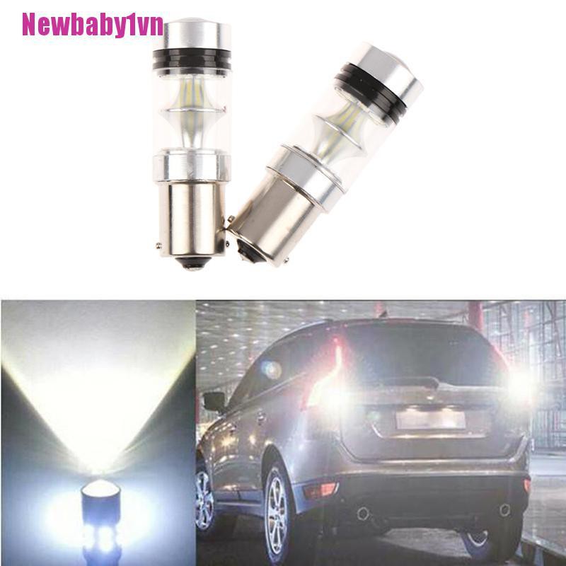 Đèn LED Canbus Lùi Xe Hơi Màu Trắng P21W BA15s 1156