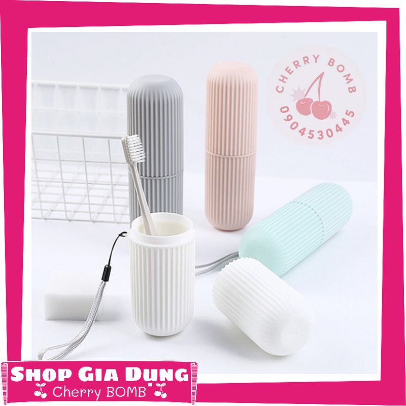 Ống Đựng Bàn Chải Và Kem Đánh Răng Du Lịch Mang Đi