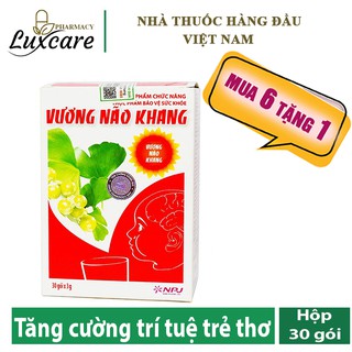 Combo 6 tặng ngay 1 - vương não khang hộp 30 gói
