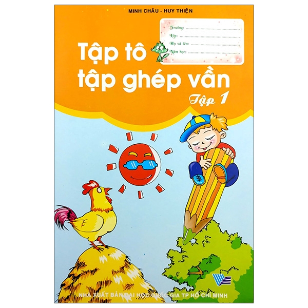 Sách - Tập Tô, Tập Ghép Vần - Tập 1