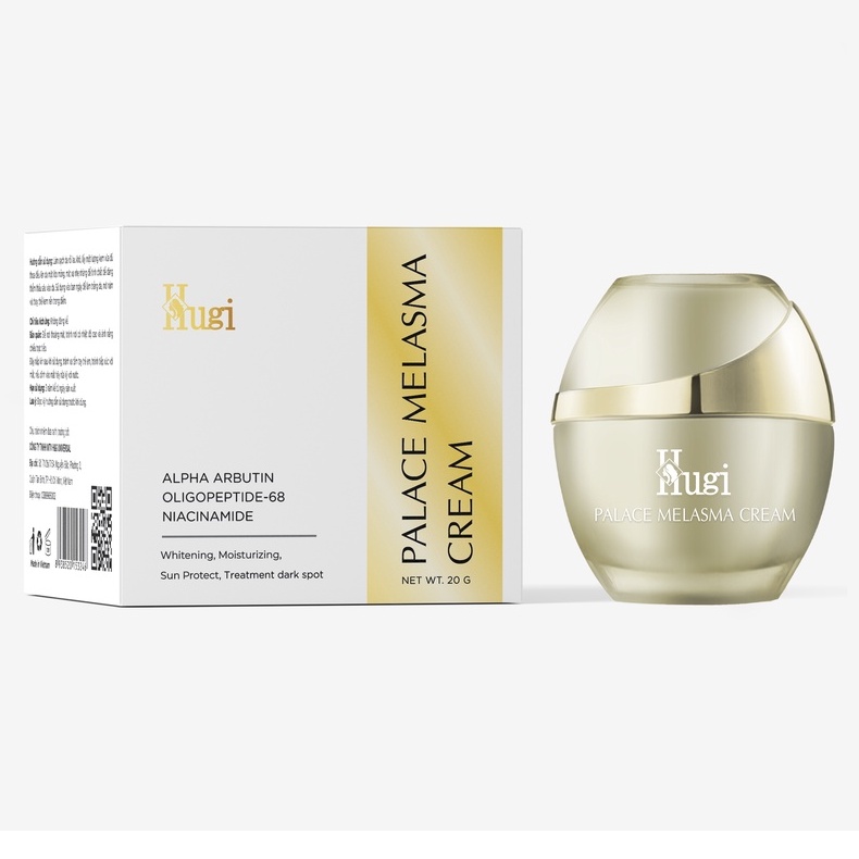 Kem Nám Tàn Nhang HuGi - Palace Melasma Cream - Xóa Nám Tàn Nhang Dưỡng Trắng (Mẫu Nâng Cấp) - 20g