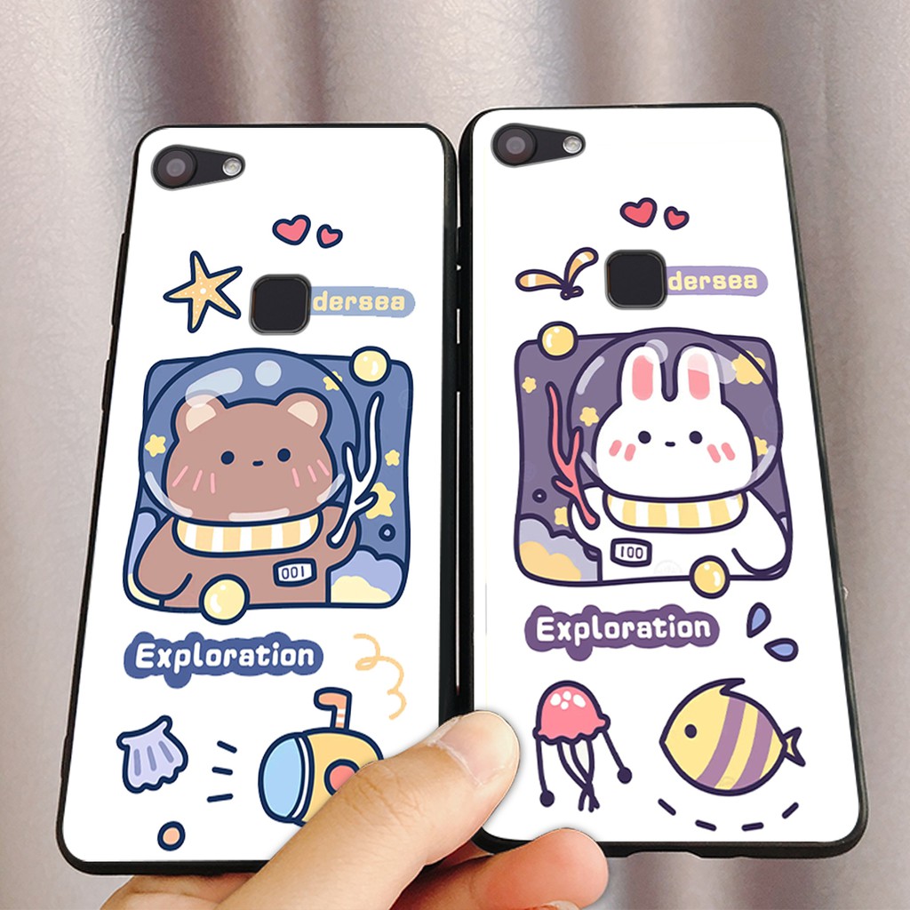 ỐP LƯNG VIVO V7-VIVO V7 PLUS IN HÌNH ĐẸP VÀ DỄ THƯƠNG CỰC HOT 2021