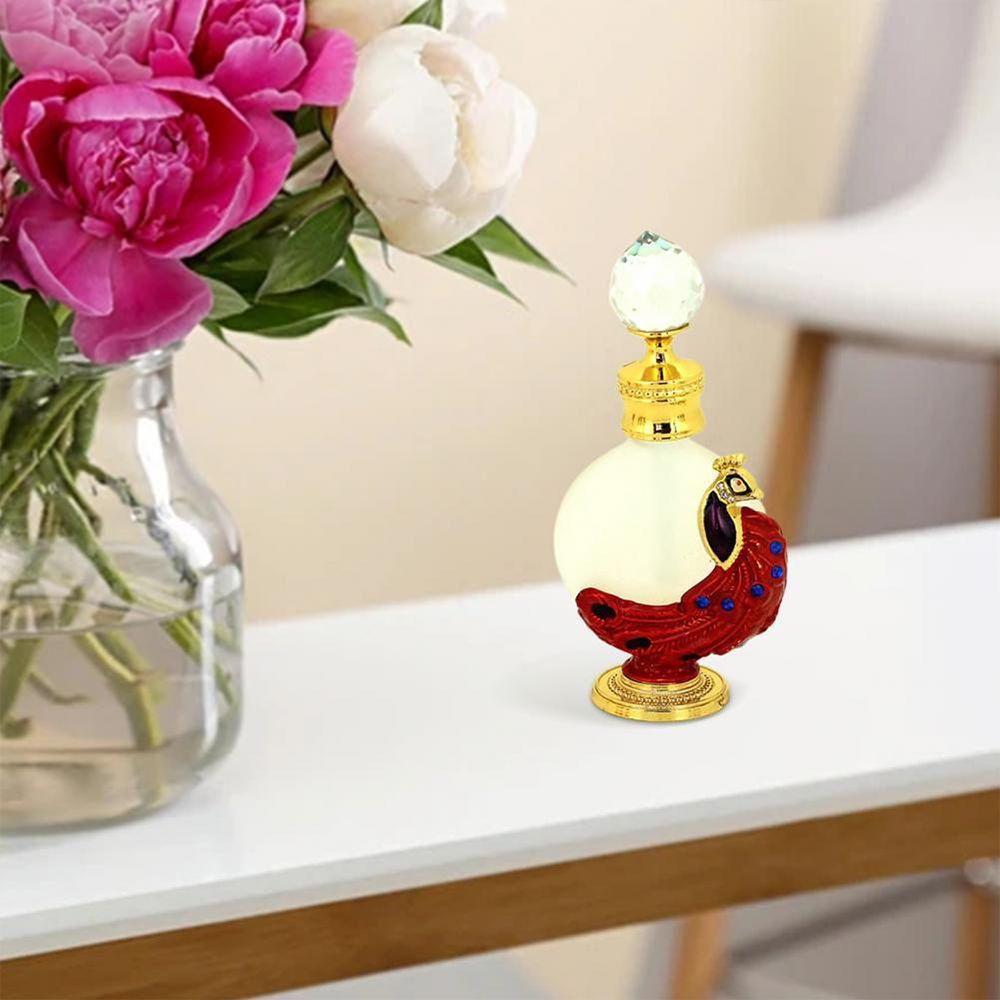 Chai Tinh Dầu Hình Chim Công Nhỏ Gọn Trang Trí Tiệc Cưới
