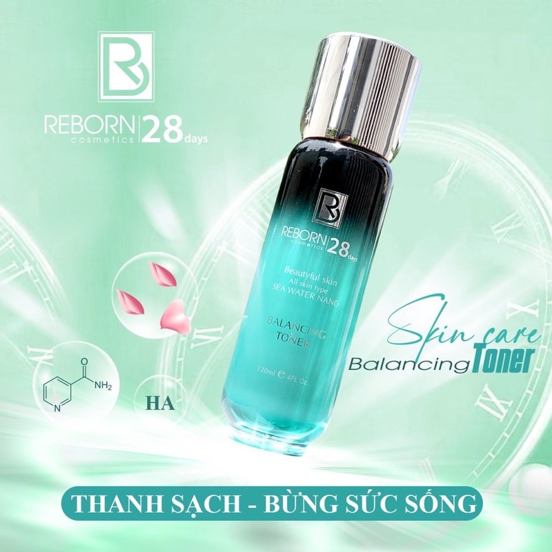 Nước hoa hồng - Toner REBORN 120ml
