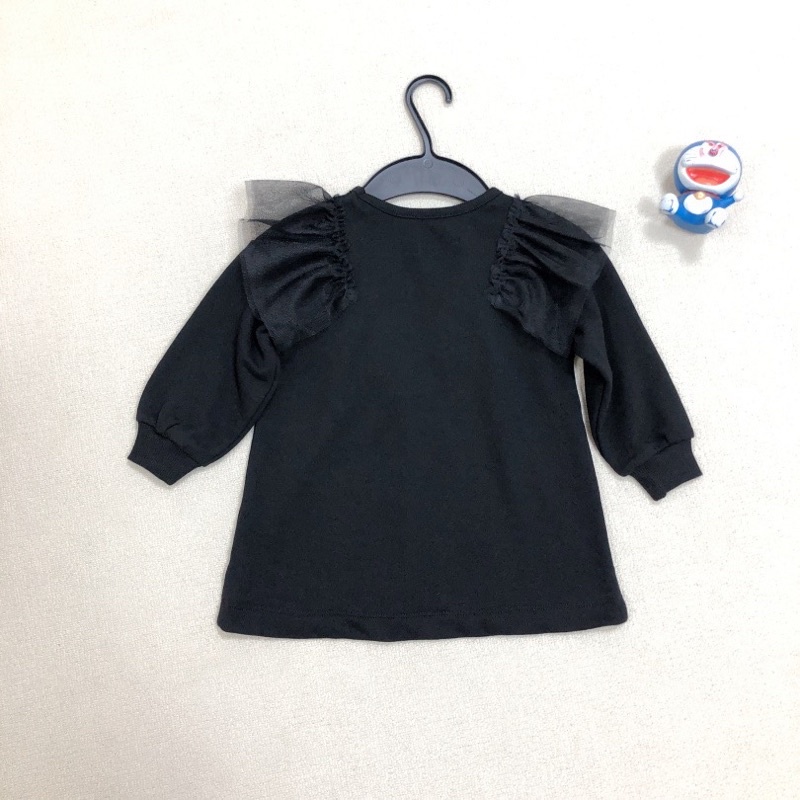 Áo thun dài tay bé gái HM  áo phông bé gái cotton da cá 0822