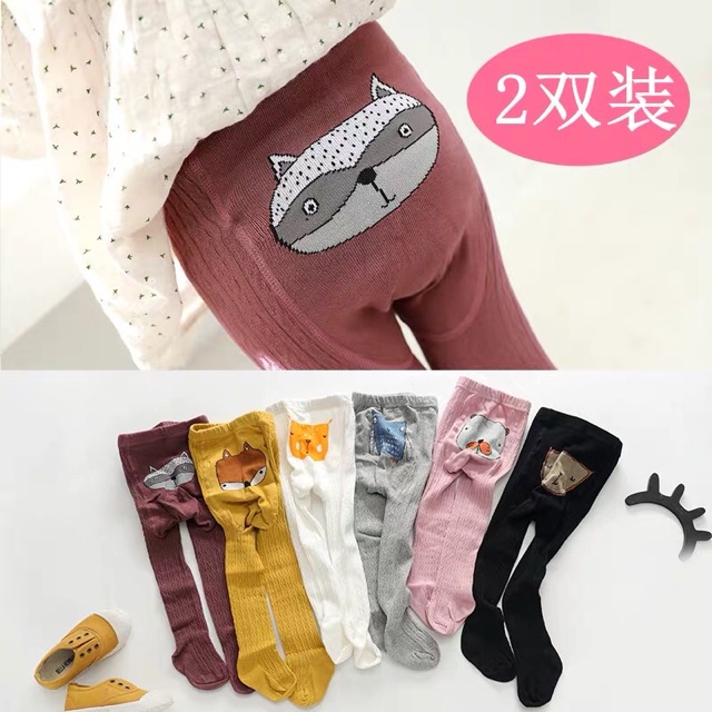 Quần Liền Tất Len Legging bé Gái