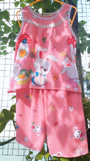 Bộ tone bé gái từ  bông chân sise:6   từ 16 đến 19 kg