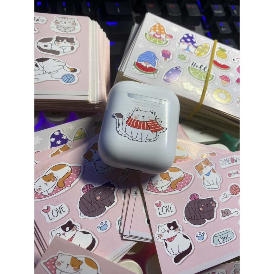 Set Sticker hình dán siêu đẹp- trang trí điện thoại -máy tính-tai nghe