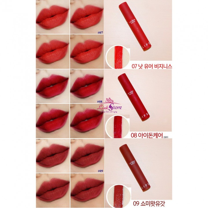 Son Kem Siêu Lì It’s Skin Lip Crush Matte Life Color