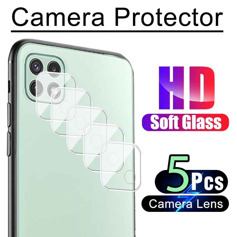 Bộ 5 miếng dán cường lực bảo vệ camera sau cho Samsung A22 5G Galaxy A 22 A20 A20s A20e A21 S A21s