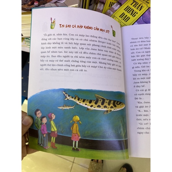 Sách-Giải thích giùm em - Tại sao cá mập không cần nha sĩ?