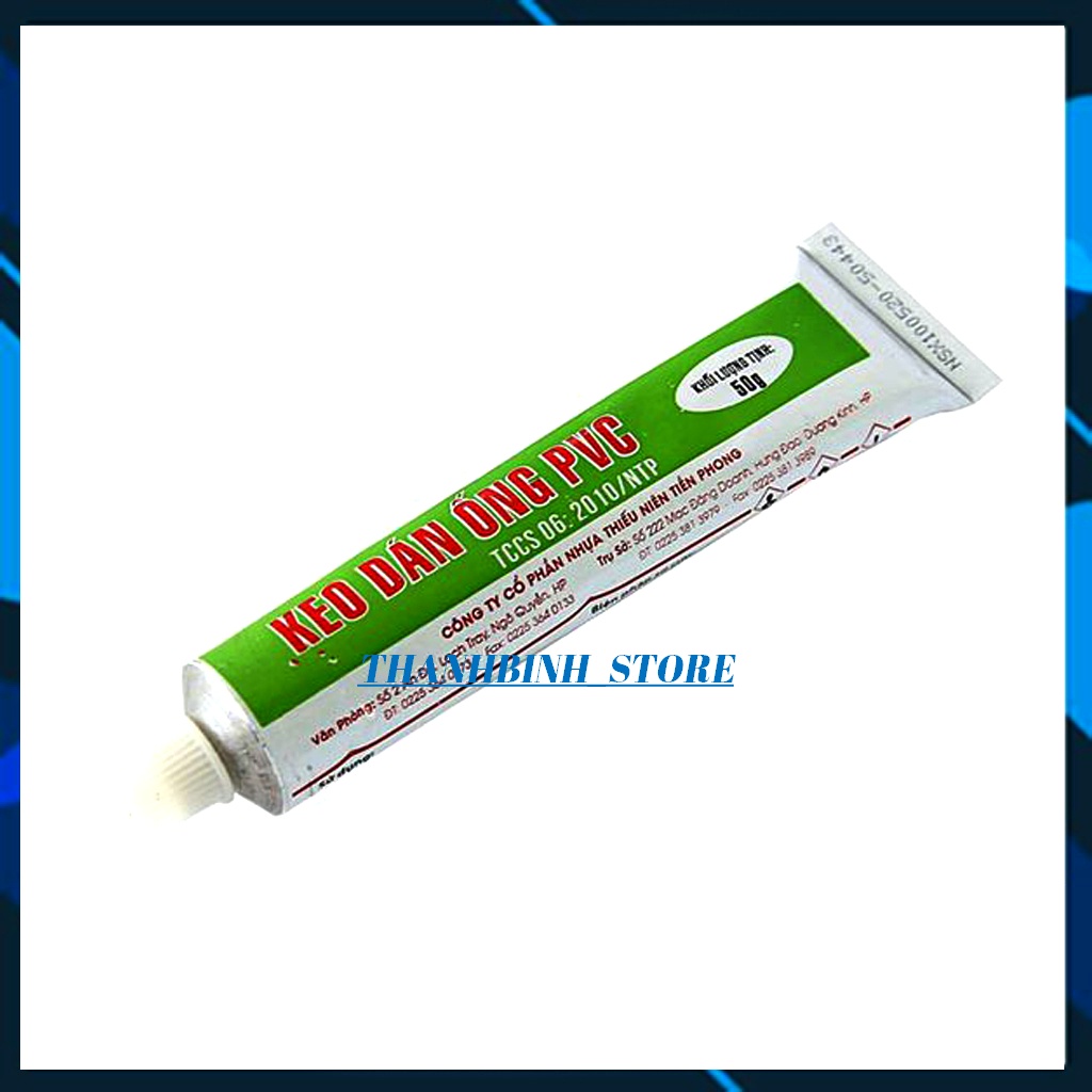 PVC NHỰA TIỀN PHONG- KEO DÁN ỐNG TUÝP 15/ 30/ 50 GR