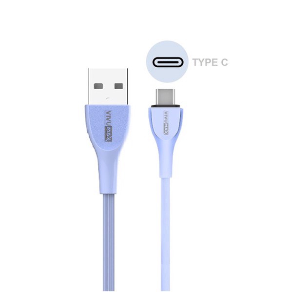 Cáp sạc nhanh VivuMax CB.C101 đầu sạc Type C - Hàng chính hãng