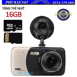 Camera hành trình xe ô tô wdr x600 full hd 1080p - camera 4.0