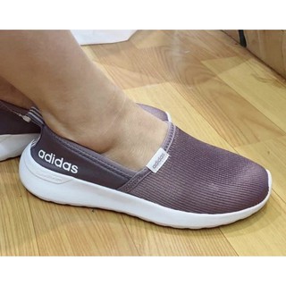 Giày lười slip on A di das chính hãng màu tím (hàng US)
