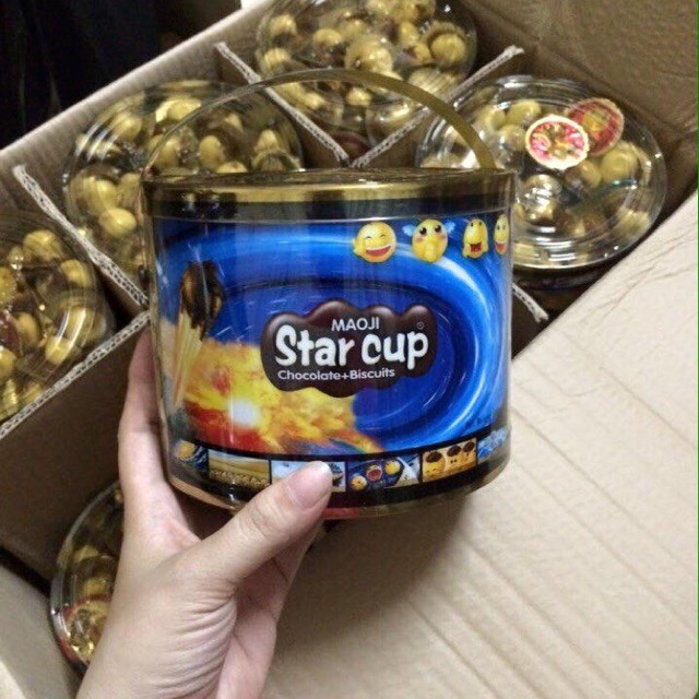 Kẹo Socola Star Cup Thái Lan hủ 1kg