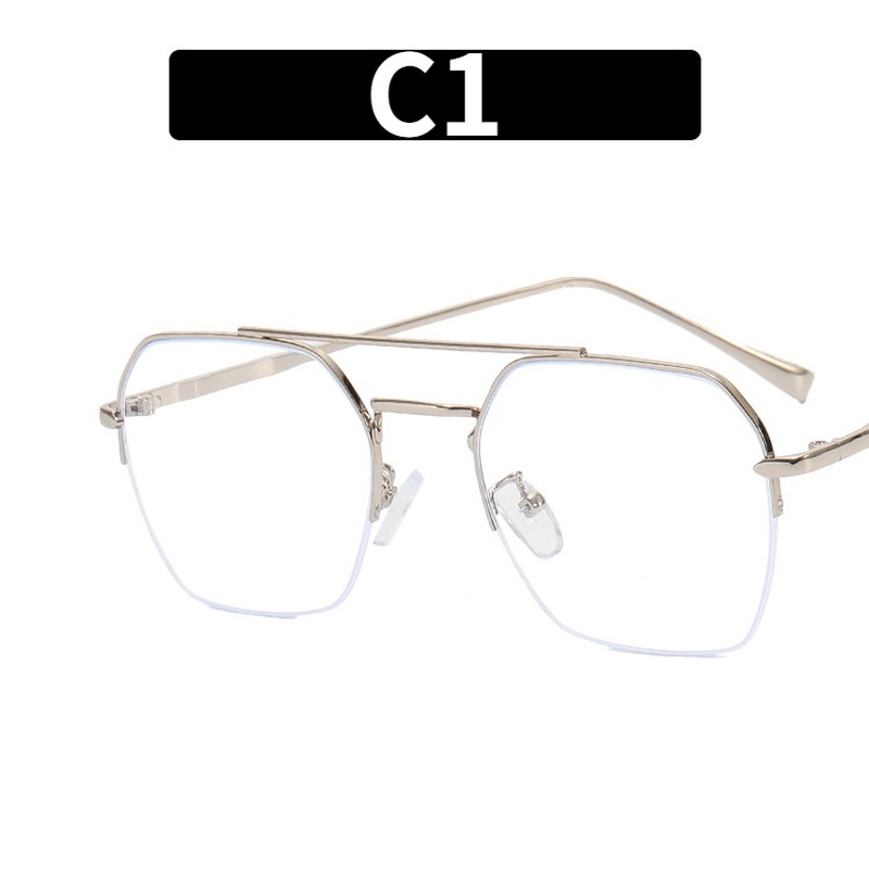 Gọng Nửa Gọng Đôi Thời Trang Cho Nam Và Nữ