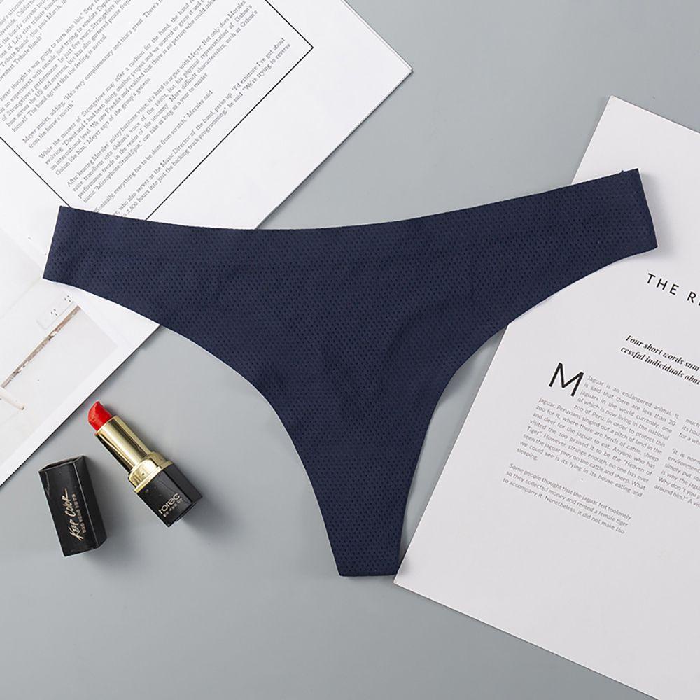 OCEANMAP Quần Lót Thể Thao Đục Lỗ Thoáng Khí Lưng Thấp Quyến Rũ