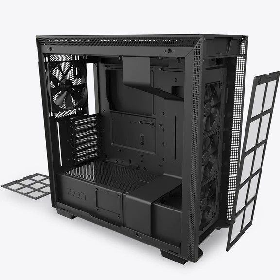 Vỏ Case Máy Tính NZXT H710 Màu Đen Sần