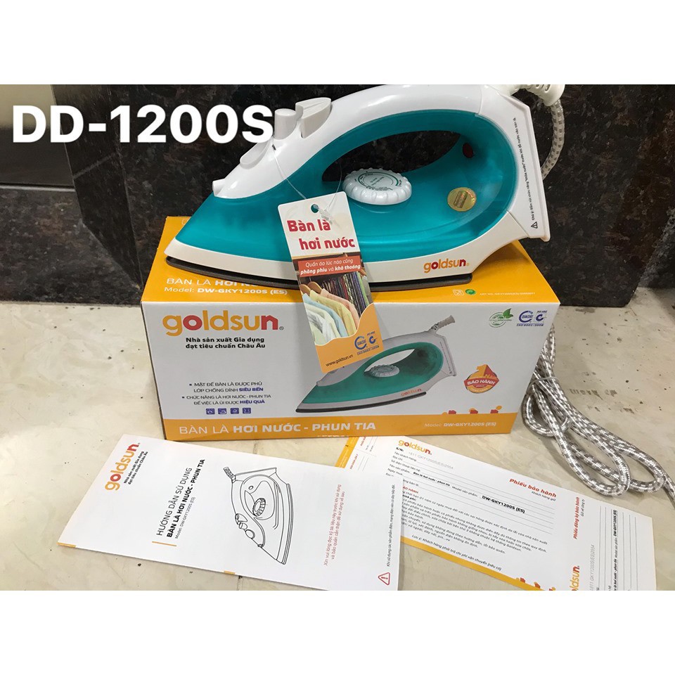 Bàn là hơi nước gold sun GS 1200S