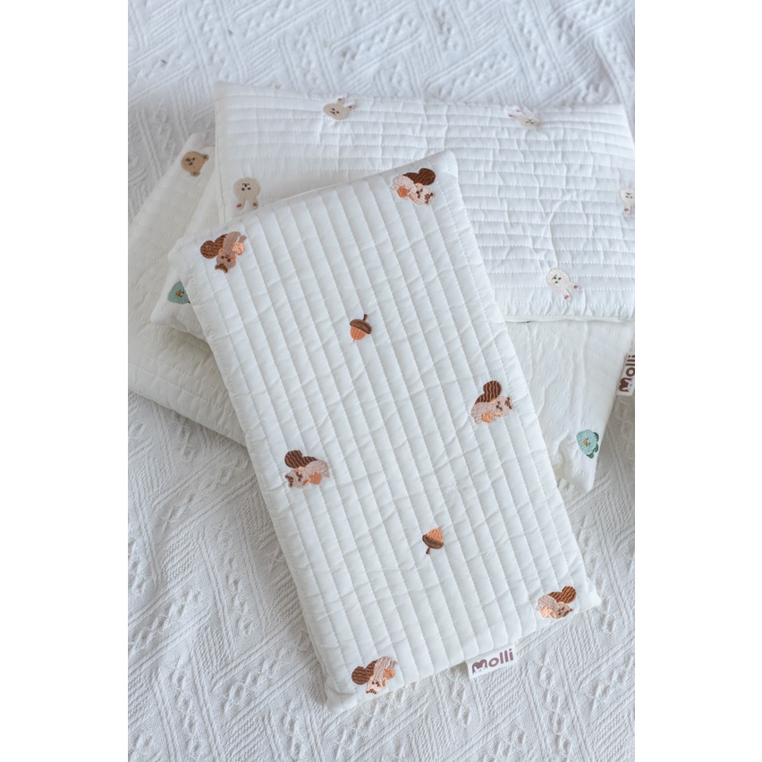 GỐI CAO SU NON MOLLI CHO BÉ - KÍCH THƯỚC 28x38 cm