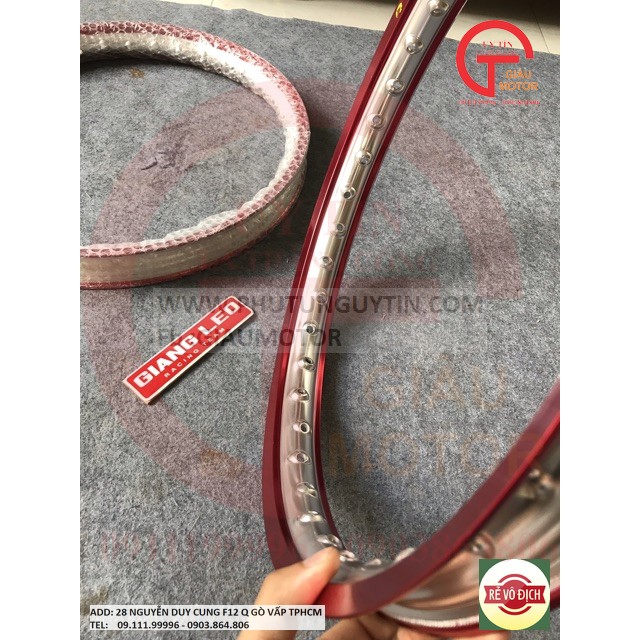 [FLASSALE] GL- Niềng nhôm  2 line màu gắn Xe kiểng hoặc xe darg bao  đẹp gắn được mọi loại xe ,uy tín, chất lượng