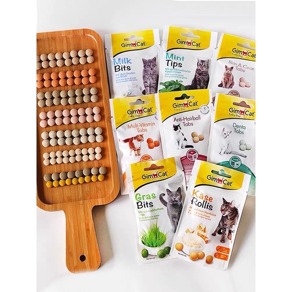 Gimcat Malt Tabs - Viên nhai hỗ trợ tiêu và ngừa búi lông (40gr)