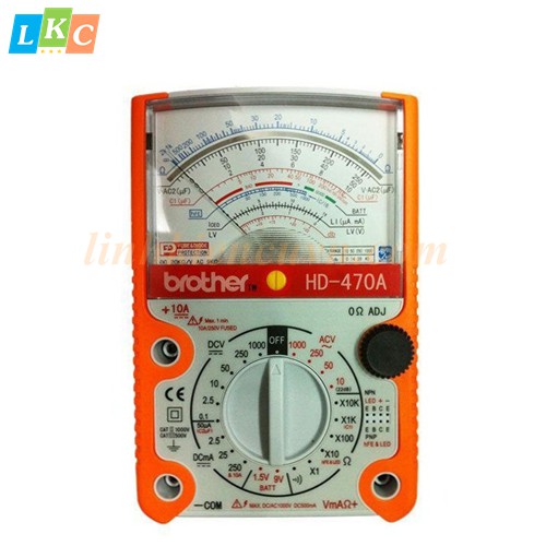 Đồng hồ vạn năng HD-470A Brother