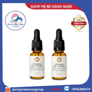 Vitamin K2 D3 Mk7 Sunday Natural 20ml của Đức K2D3 D3K2