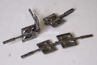 Mô hình kẹp sắt cá mini cho nhà búp bê