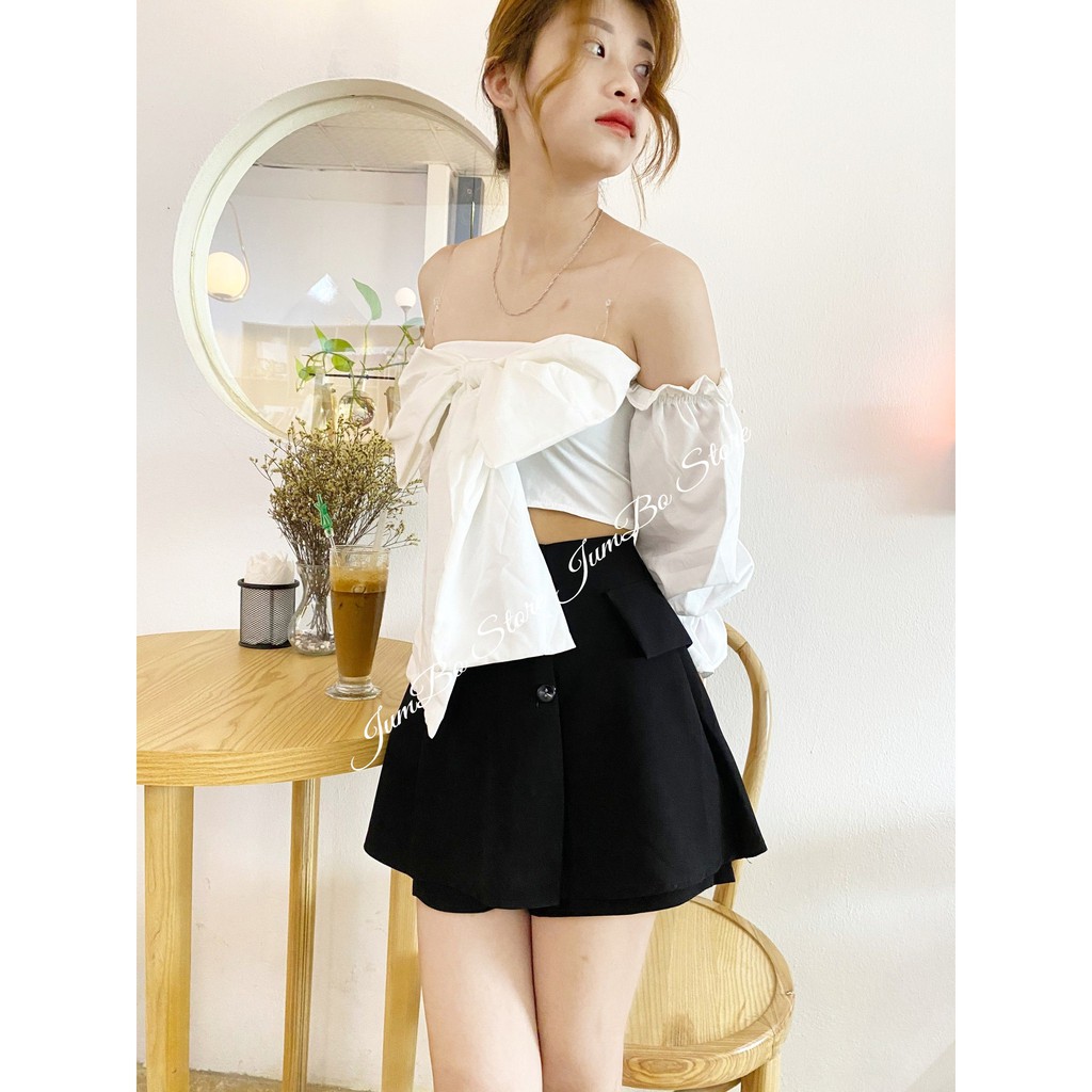 Quần Giả Váy Dáng Chữ A Thời Trang Cho Nữ Phối 6 Cúc Mẫu Mới Siêu Hot - JB502 | BigBuy360 - bigbuy360.vn