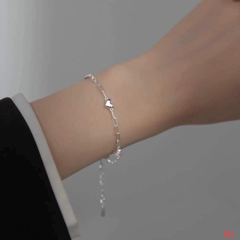 lắc tay nữ, lắc tay tim bạc MC