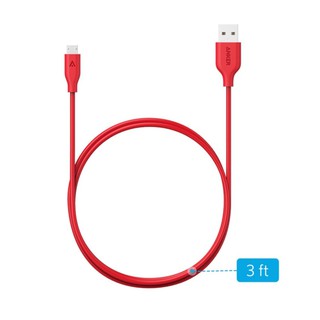 Cáp Anker Powerline+ Micro USB (3ft/0.9m)